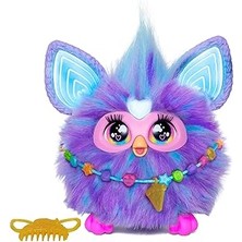 SHC4200 Furby Mor Interaktif Pelüş Oyuncak - Ingilizce Versiyonu