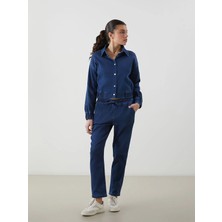 Lc Waikiki Yeni Sezon Beli Lastikli Carrot Fit Kadın Jean Pantolon