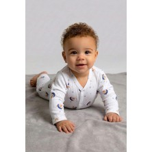 Kidyra %100 Pamuk Çıtçıtlı Bebek Tulum