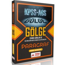Paraf Akademi Kpss - Ags Gölge Paragraf Soru Bankası