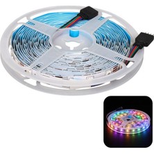Pazarcan Zmr ZMR-603 Rgb 12 Volt 3 Çipli 5050 Iç Mekan Silikonsuz 60 LED 5 Metre Şerit LED