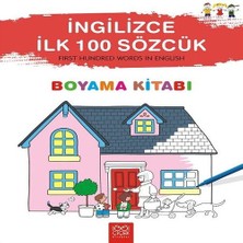 Bilfold Ingilizce Ilk Yüz Sözcük Boyama Kitabı