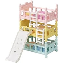SHC4200 Sylvanian Families Epoch Üç Katlı Ranza Seti, Oyuncak