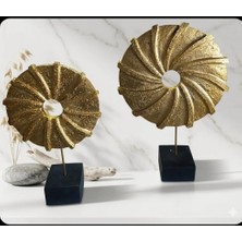 Ayder Online Satış (31 cm  -36 cm  BOYUNDA)-(19 cm  -23 cm  Çapında) Kırılmaz Polyester,halka Pervane Figürlü Biblo