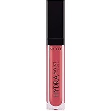 SHC4200 Note Cosmetics Hydramoist Lipgloss 07 Mellow Thought Nemlendirici Dudak Parlatıcısı, Pembe