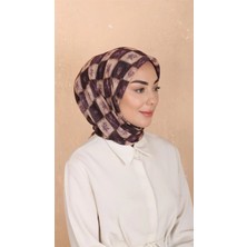 Lo'cella Pamuklu Soft Eşarp 4546-3 Mor