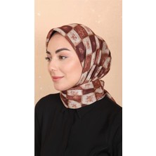 Lo'cella Pamuklu Soft Eşarp 4546-4 Kiremit