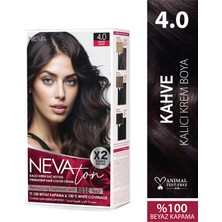 Nevacolor Nevaton 4.0 Kahve Kalıcı Krem Saç Boyası