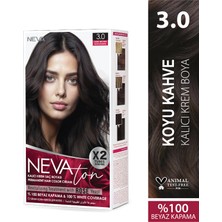 Nevacolor Nevaton 3.0 Koyu Kahve Kalıcı Krem Saç Boyası