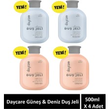 Daycare Nemlendirici Etkili Yoğun Kıvamlı Duş Jeli Güneş ve Deniz 500 ml x 4 Adet