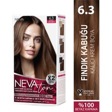Nevacolor Nevaton 6.3 Fındık Kabuğu Kalıcı Krem Saç Boyası