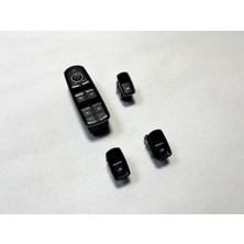 MAP Autoteile 4 x Porsche Cayenne 955 10-18 Dörtlü ve Tekli Cam Düğme Seti