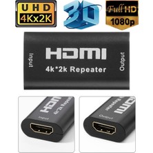 Derwell Yeni 2026 4K Ultra Full Hd @60HZ HDMI Repeater HDMI F/f Dişi Ara Birleştirici Genişletici Sinyal Yükseltici Extender Adaptör