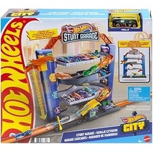 SHC4200 Hot Wheels Akrobasi Garajı Oyun Seti Hot Wheels Maceraya Başlangıç Garajı, 4 Katlı, 3-8 Yaş Arası Ç