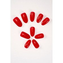 Pop Beauty Takma Tırnak Seti 24 Adet Farklı Desen ve Renk Seçenekleri ile Zararsız Yapıştırıcı