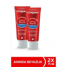 Colgate Optic White Anında Beyazlık Diş Macunu 2 x 75 ml