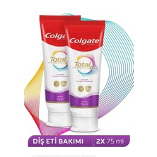 Colgate Total Pro Diş Eti Sağlığı Diş Macunu 75ml x2