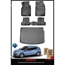 Rizline Renault Megane 2009-2016 Hatchback Bagaj Havuzu ve Havuzlu Paspas
