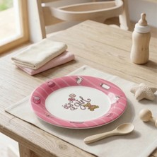 Külsan  2119BP.PW - Soft  2'li Yuvarlak Bebek Tabak Seti 19 Cm, Thermoset Melamin