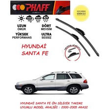 Duolight Hyundai Santa Fe Ön Silecek Takımı 2005 Model Araca Özel Aparat