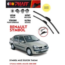 Duolight Clio Symbol Silecek Silgeç Silgi Takımı 2004 Model Araca Özel Aparat