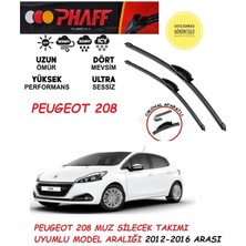 Duolight Peugeot 208 Ön Silecek Takımı 2014 Model Araca Özel Aparat
