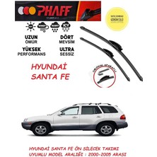 Duolight Hyundai Santa Fe Ön Silecek Takımı 2004 Model Araca Özel Aparat