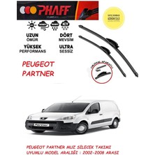 Duolight Peugeot Partner Ön Muz Silecek Takımı 2006 Model Araca Özel Aparat