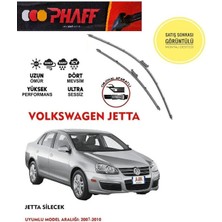 Duolight Volkswagen Jetta Uyumlu Muz Silecek Takımı 2007-2010 Arası Araca Özel Aparat