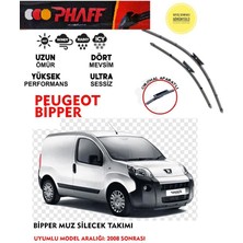 Duolight Peugeot Bipper Uyumlu Silecek Seti Araca Özel Aparat (Tüm Modeller)