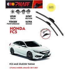 Duolight Honda Civic Fc5 Silecek Takımı 2017-2021 Arası Araca Özel Aparat