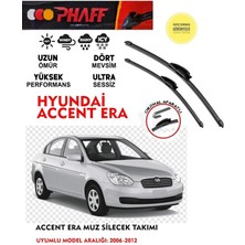 Duolight Hyundai Era Cam Muz Silecek Takımı 2008 Model Araca Özel Aparat