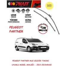 Duolight Peugeot Partner Ön Silecek Takımı 2014 Model Araca Özel Aparat