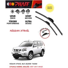 Duolight Nissan Xtrail 2007-2014 Arası Silecek Takımı Araca Özel Aparat