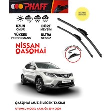 Duolight Nissan Qashqai Silecek Takımı 2019 Model Araca Özel Aparat