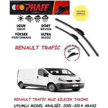 Duolight Renault Trafic Ön Muz Silecek Takımı 2002 Model Arası Araca Özel