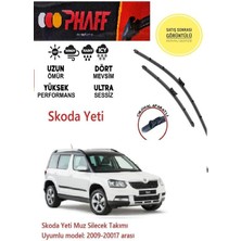 Duolight Skoda Yeti Muz Silecek Takımı 2009-2017 Arası Araca Özel Aparat