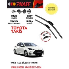 Duolight Toyota Yaris Silecek Takımı Araca Özel Aparat (2021-2024) Arası