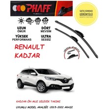 Duolight Renault Kadjar Silecek Silgeç (2015-2022) Arası Araca Özel Aparat