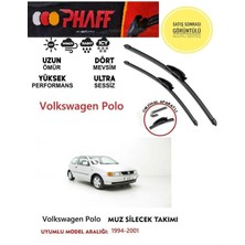 Duolight Volkswagen Polo Muz Silecek Takımı 1999 Model Araca Özel Aparat