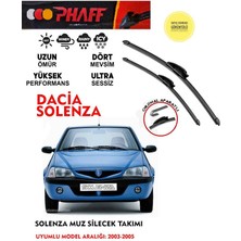 Duolight Dacia Solenza Silgeç Takımı  Araca Özel Aparat (2003-2005) Arası