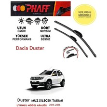Duolight Dacia Duster 2016 Model Silecek Takımı Araca Özel Aparat
