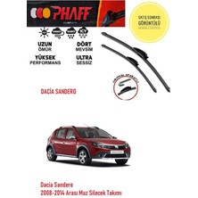 Duolight Dacia Sandero 2008-2014 Arası Silecek Araca Özel Aparat