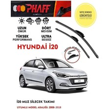 Duolight Hyundai I20 Silecek Takımı 2015 Model Araca Özel Aparat