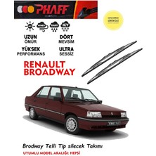 Duolight Brodway Telli Tip Silecek Takımı 2 Adet