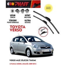 Duolight Toyota Verso Silecek Seti Araca Özel Aparat 2009 - 2013 Arası