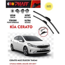 Duolight Kia Cerato Silecek Takımı 2016 Model Araca Özel Aparat (