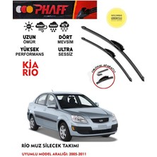 Duolight Kia Rio Silecek Takımı 2008 Model Araca Özel Aparat