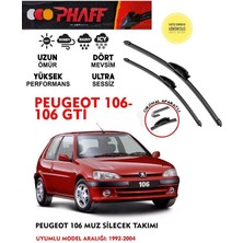 Duolight Peugeot 106 Vs 106 Gti Silecek Takımı 1993 Model Araca Özel Aparat