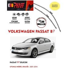 Duolight Volkswagen Passat Silecek Takımı 14 16 20 Motor Araca Özel Aparat 2011-2014